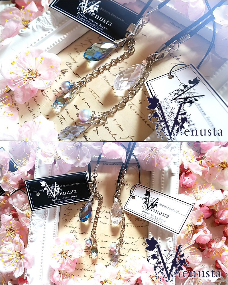 煌めく大粒の雫のシンプルネックレス