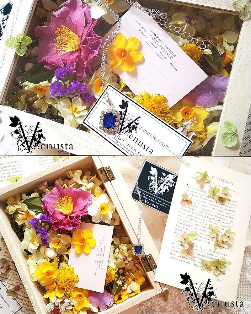 夜に零れる優雅な青-ロマンティックな華箱に隠して-