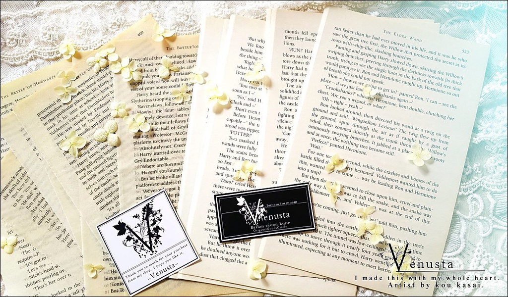 ヴィンテージ、トパーズスワロフスキーのネックレス&華箱