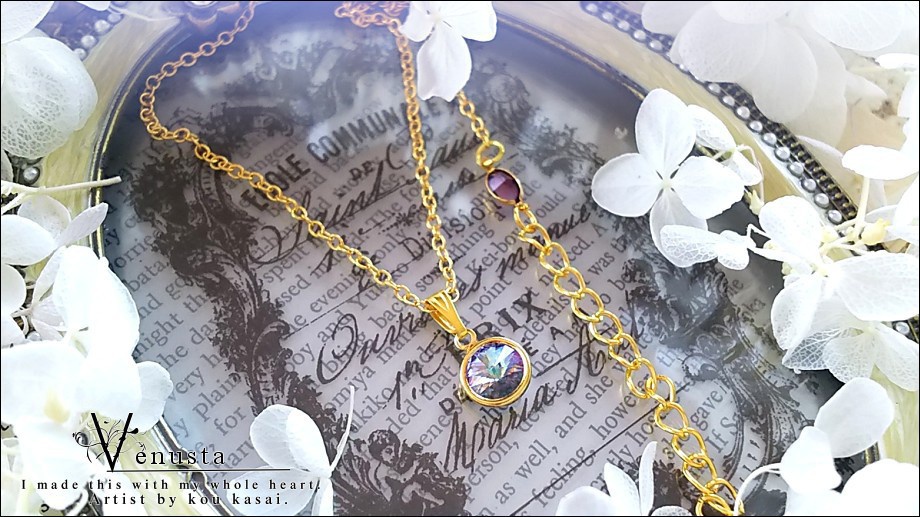 *神秘的なアメジストのヴィンテージシャネル-ヴィンテージスワロ-*