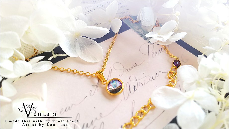 *神秘的なアメジストのヴィンテージシャネル-ヴィンテージスワロ-*