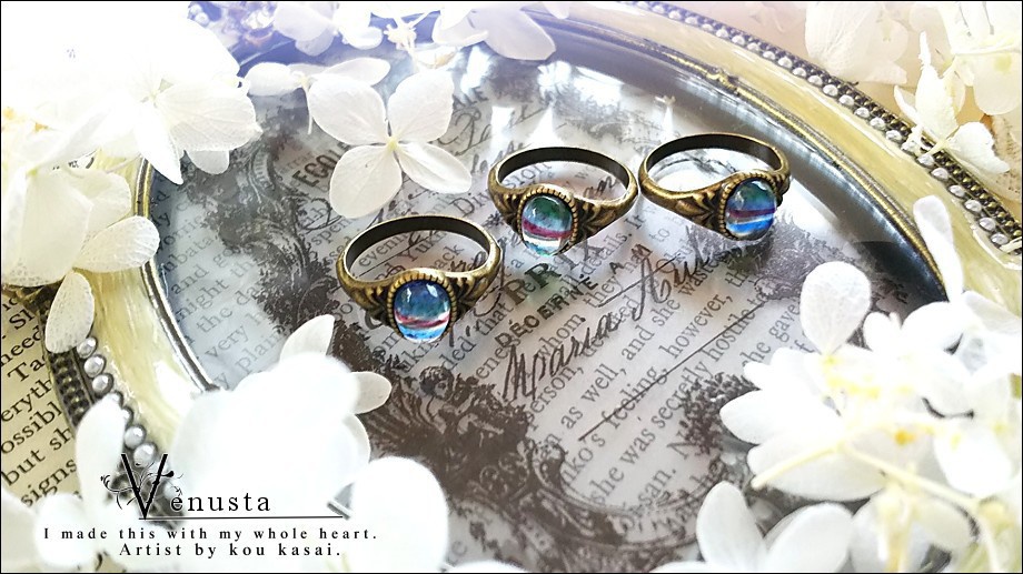 *アイリスのヴィンテージリング*