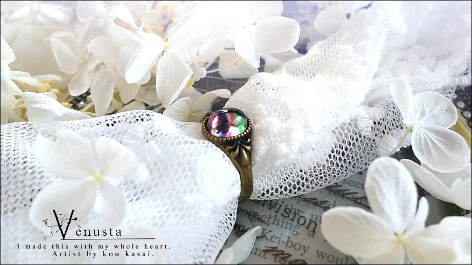 *アイリスのヴィンテージリング*