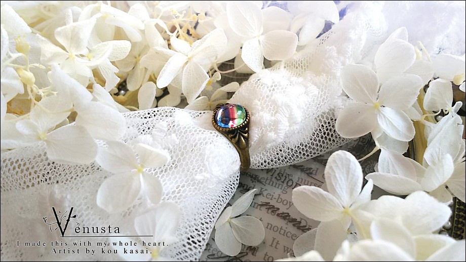 *アイリスのヴィンテージリング*