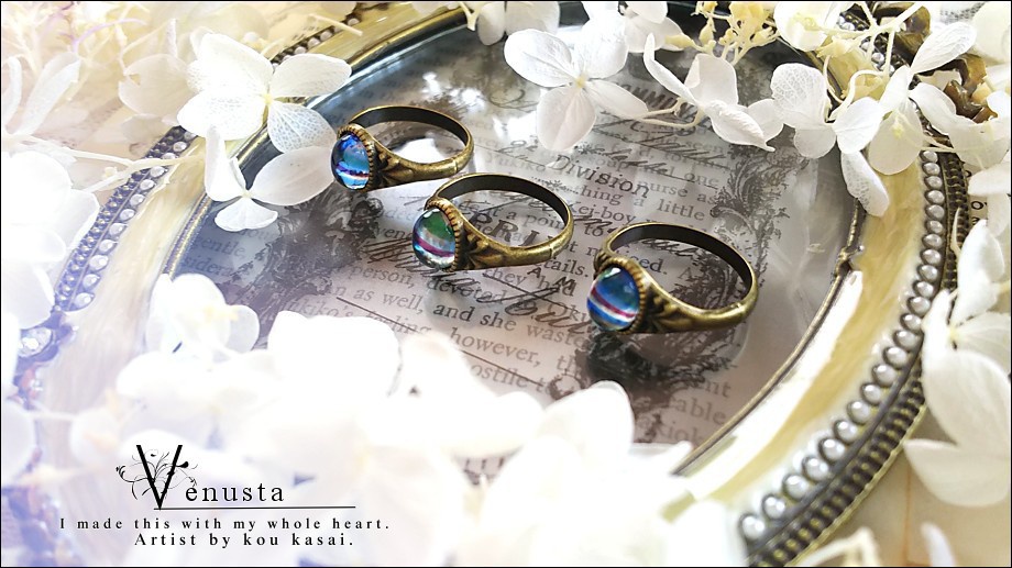 *アイリスのヴィンテージリング*