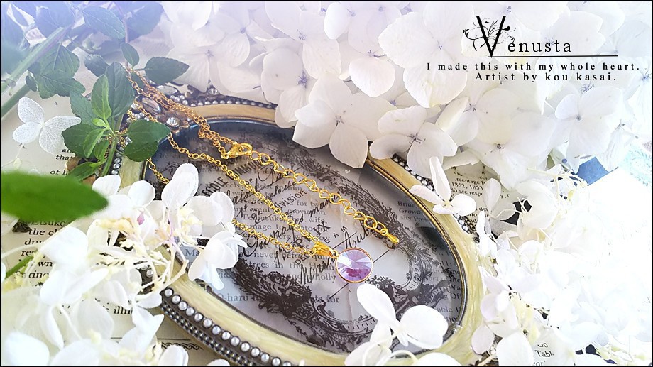 *ヴァイオレットのヴィンテージシャネルネックレス*