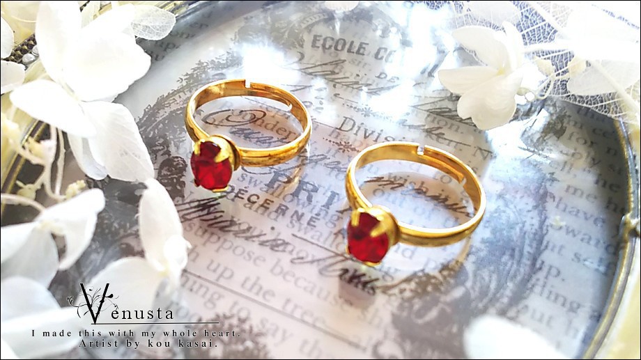 *セット/果実色の貴婦人-ヴィンテージスワロフスキー-*