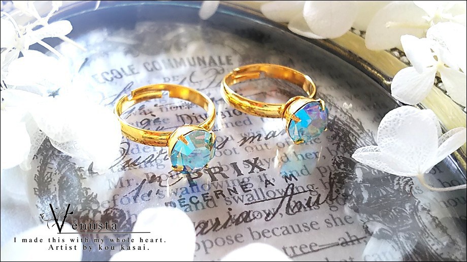 *セット/夢色の宝石たち-ヴィンテージスワロフスキー-*