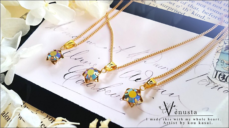 *セット/夢色の宝石たち-ヴィンテージスワロフスキー-*