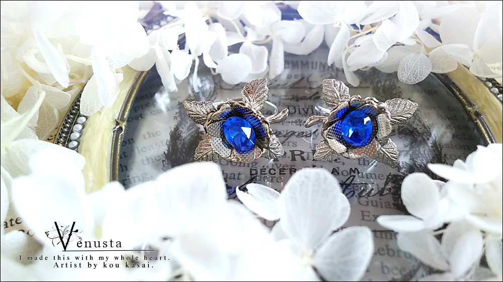 *セット/サファイアのリング-ヴィンテージ-*