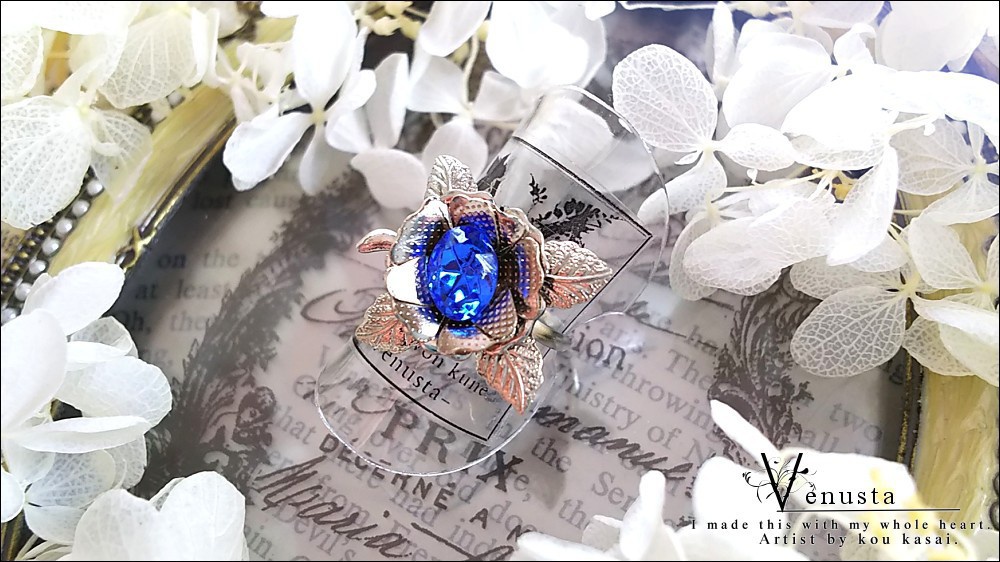 *セット/サファイアのリング-ヴィンテージ-*