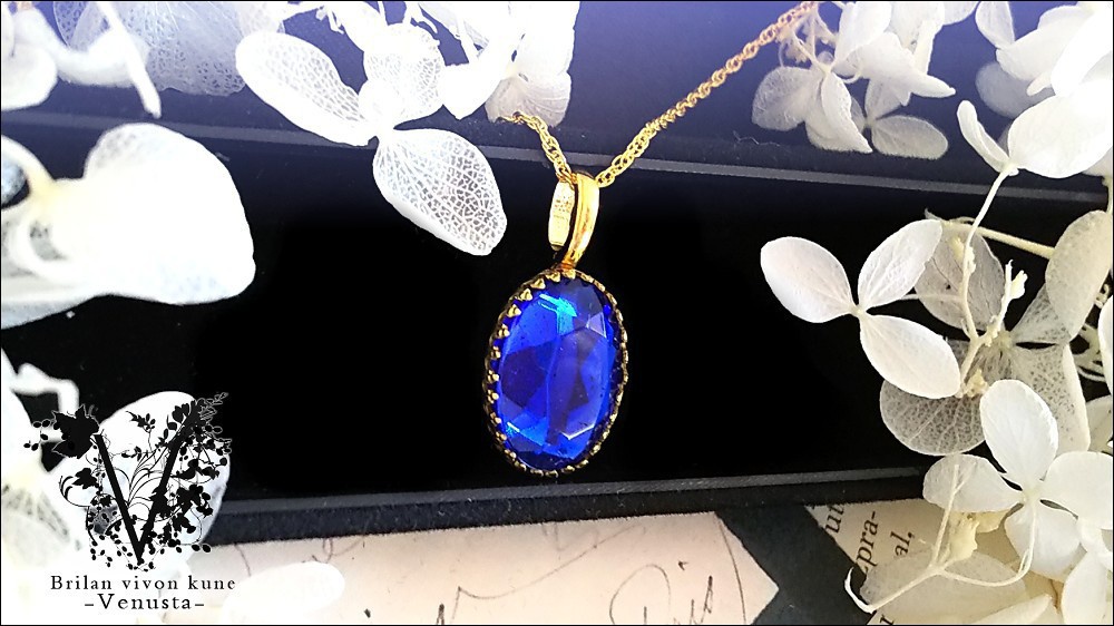 *優雅なSapphireOval-Vintage-*