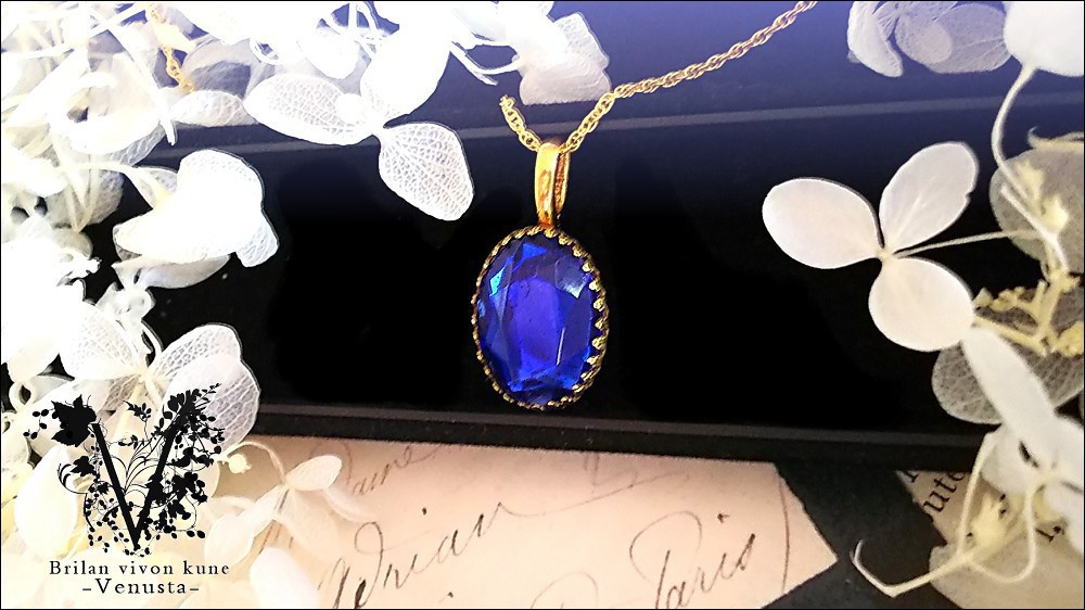 *優雅なSapphireOval-Vintage-*