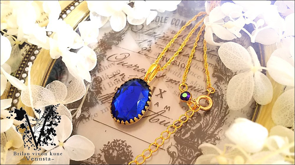 *優雅なSapphireOval-Vintage-*