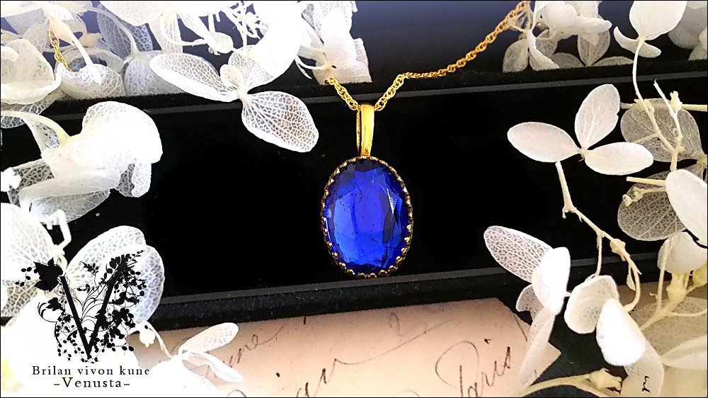 *優雅なSapphireOval-Vintage-*