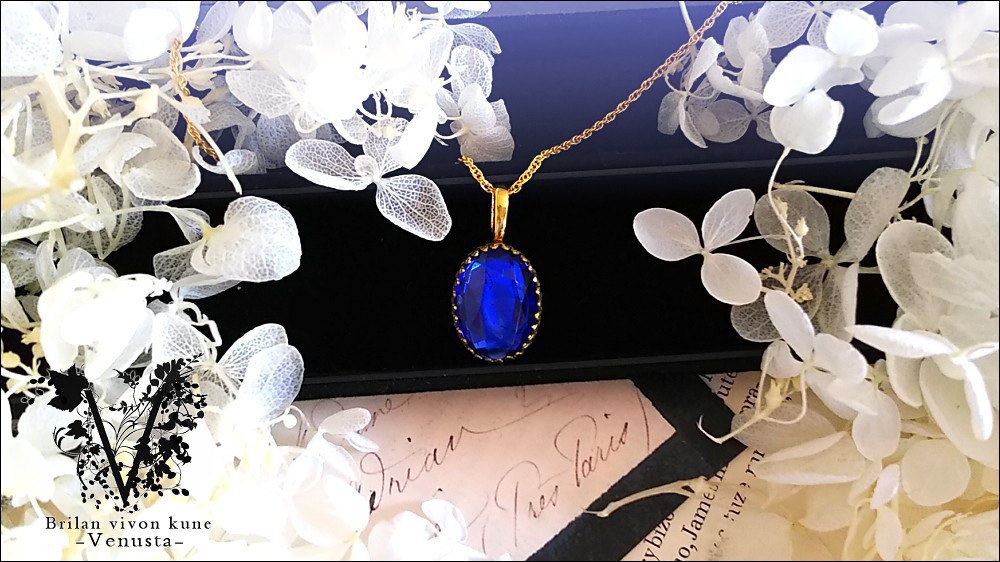 *優雅なSapphireOval-Vintage-*
