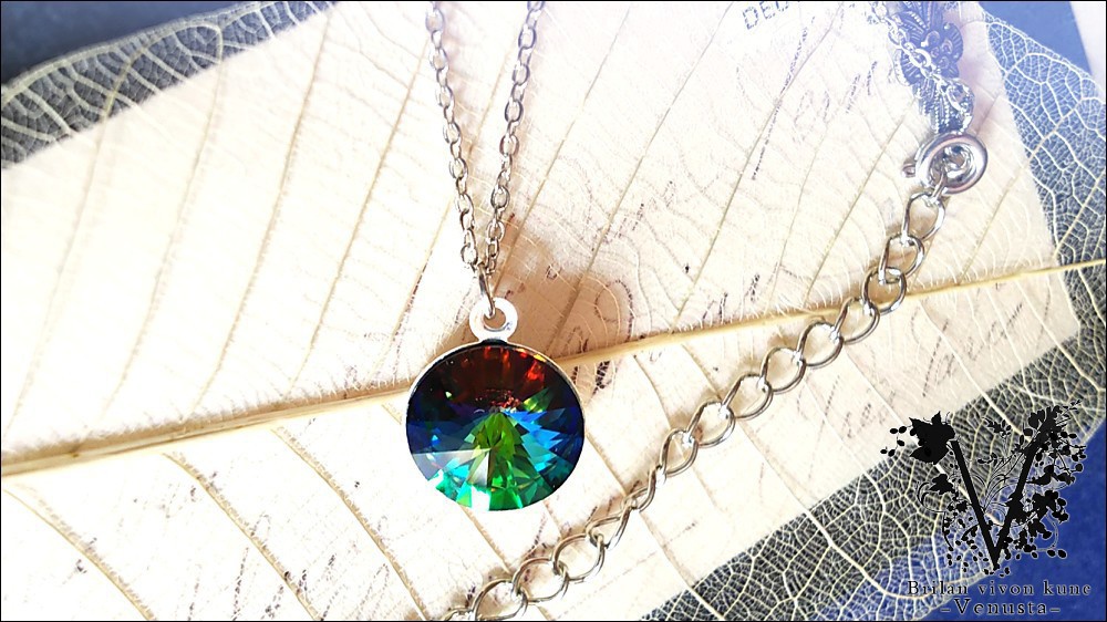 *秘石の装飾品-メリディアンブルー/リヴォリ-*