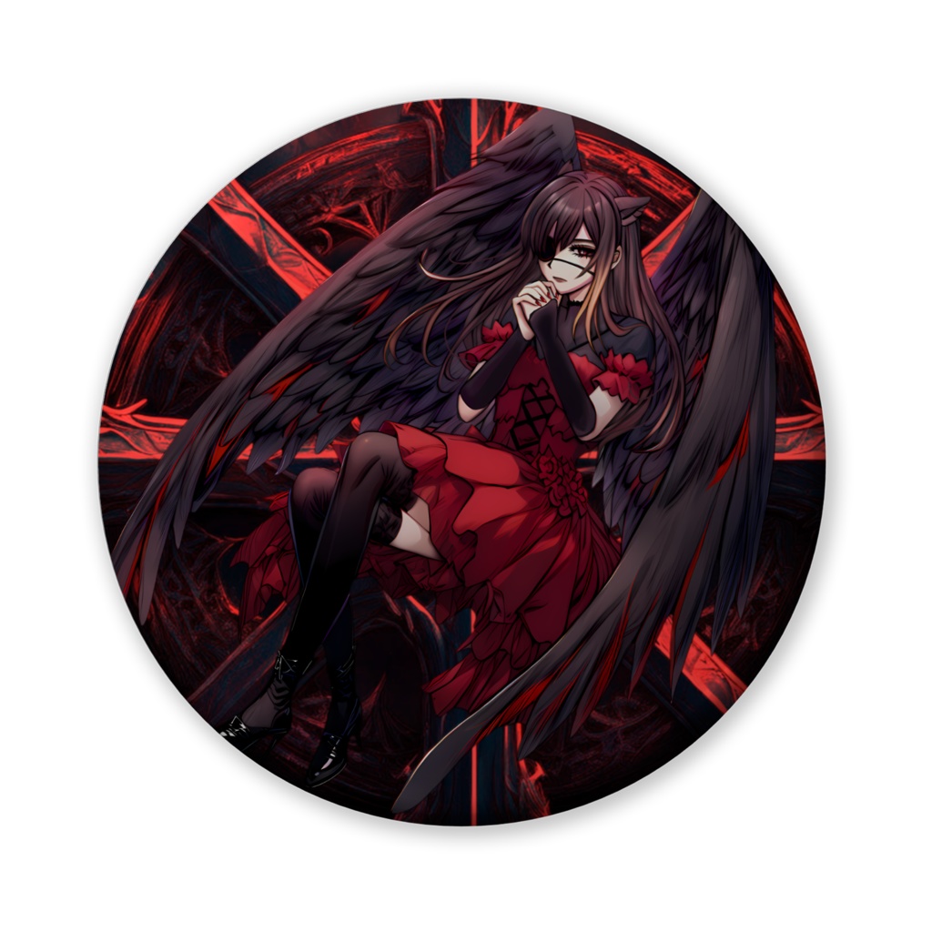 LAST EDEN Akiha-缶バッジ-