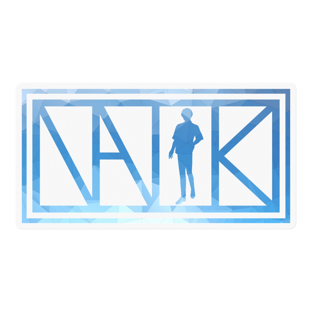 ナオキ ロゴステッカー