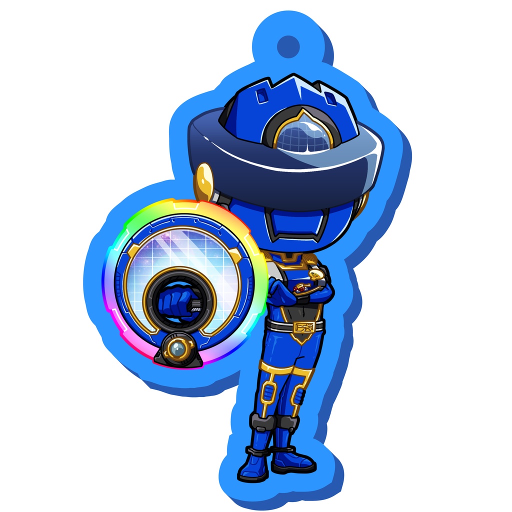 アクリルキーホルダー　キズナミネルバ