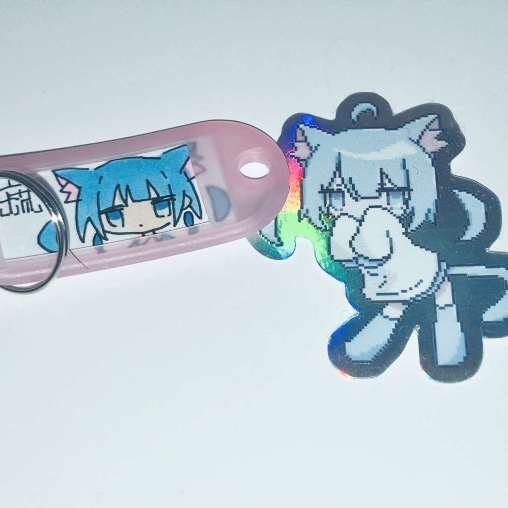 キーホルダー&オーロラステッカーセット