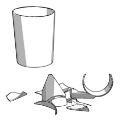 ≪割れる食器・花瓶≫cs3o