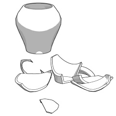 ≪割れる食器・花瓶≫cs3o