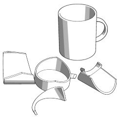 ≪割れる食器・花瓶≫cs3o