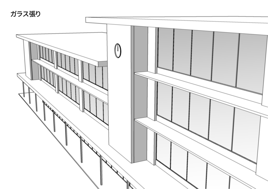 ≪近代的な校舎≫cs3o