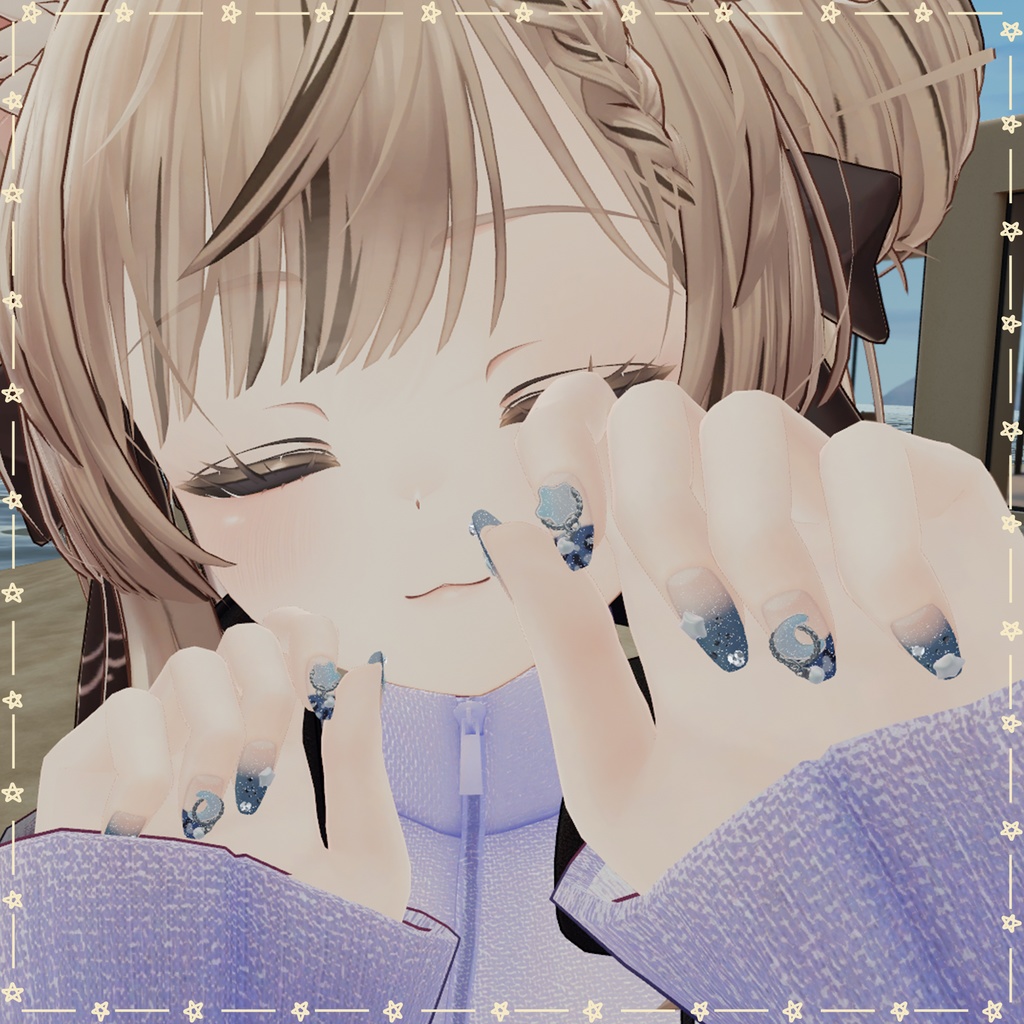 【Galaxy Pearl Dream Nail】🌌