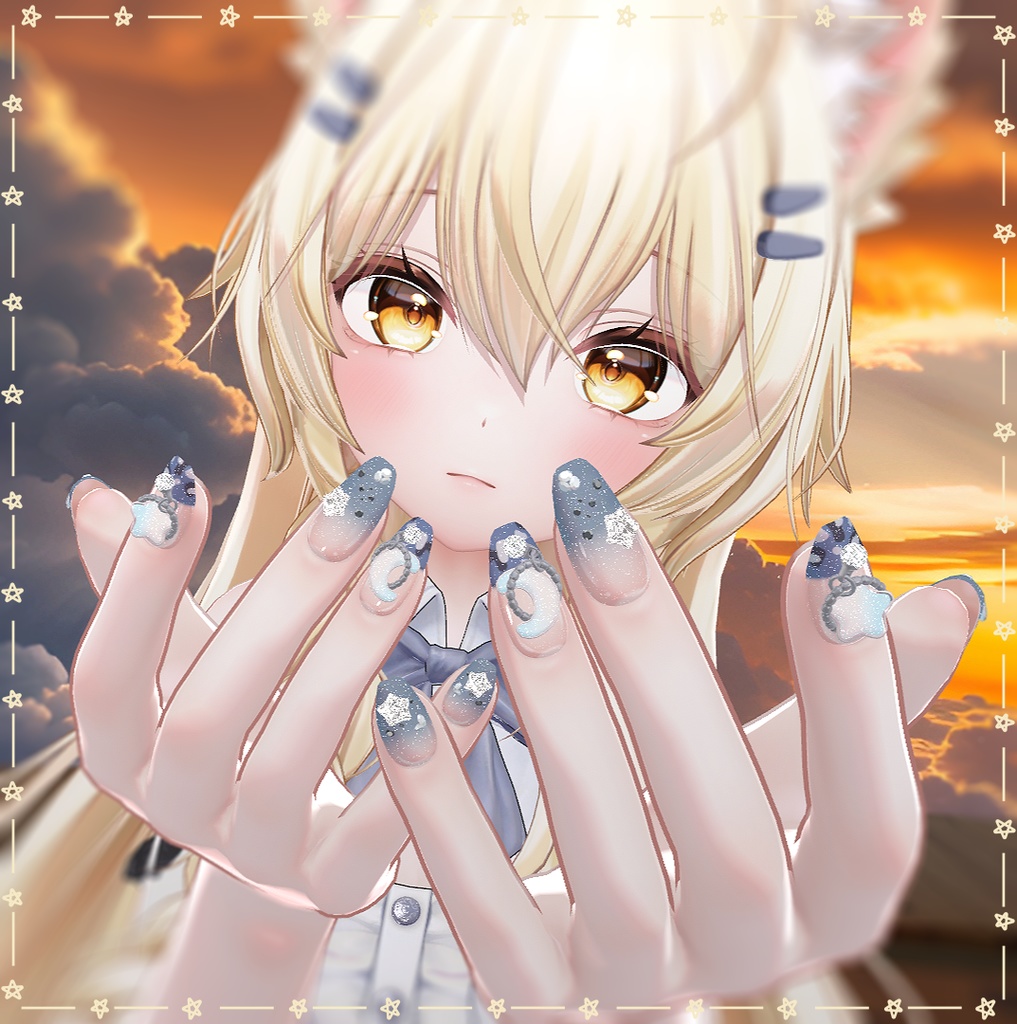 🪙 GW SALE -30% 🪙 【Galaxy Pearl Dream Nail】🌌