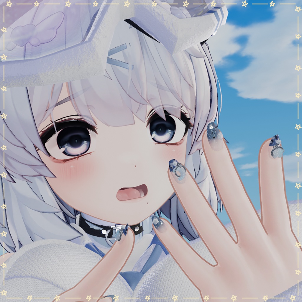 【Galaxy Pearl Dream Nail】🌌