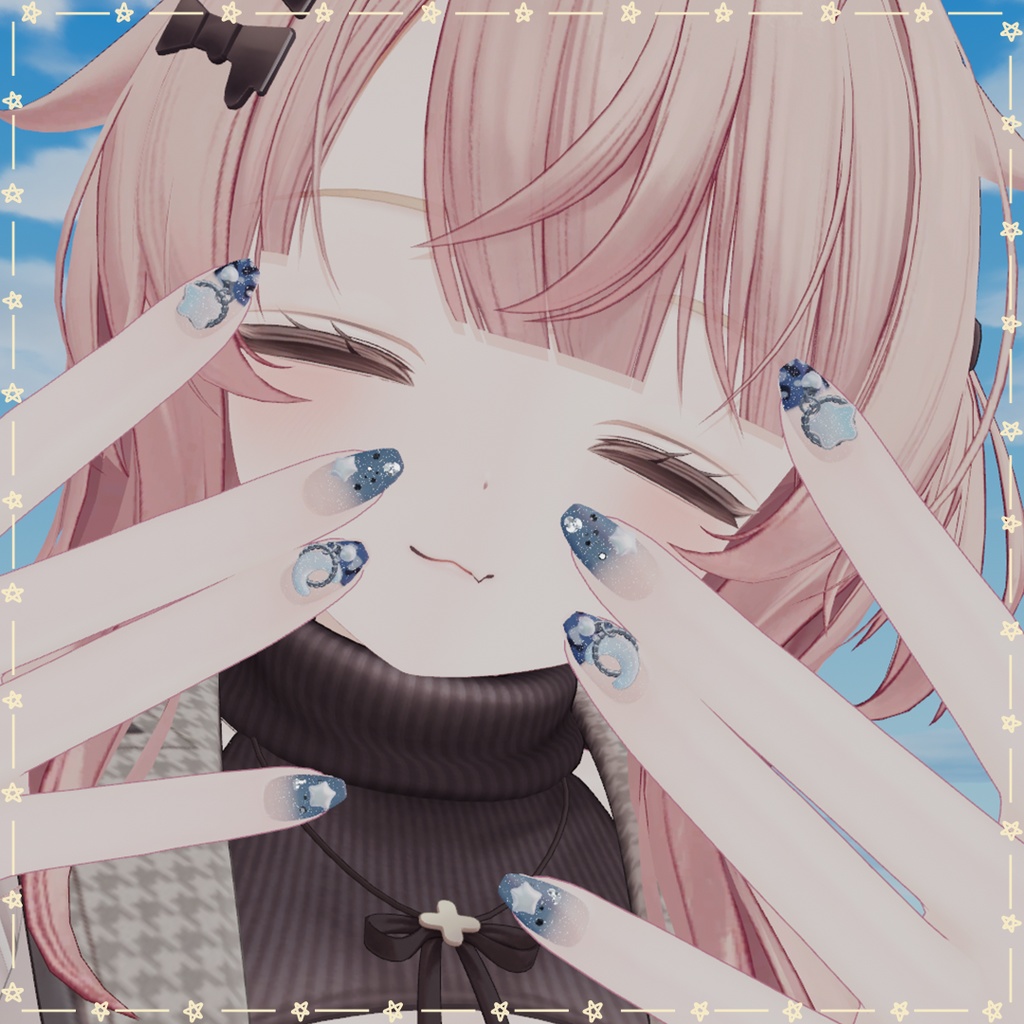 【Galaxy Pearl Dream Nail】🌌