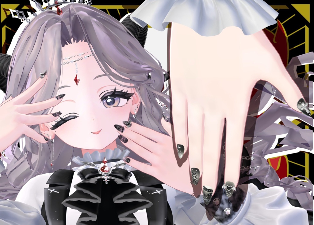【Villain's Choker Nail】😈