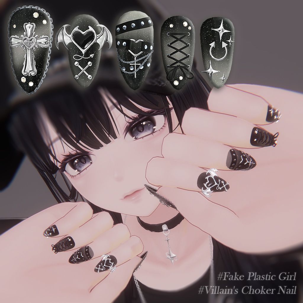 【Villain's Choker Nail】😈