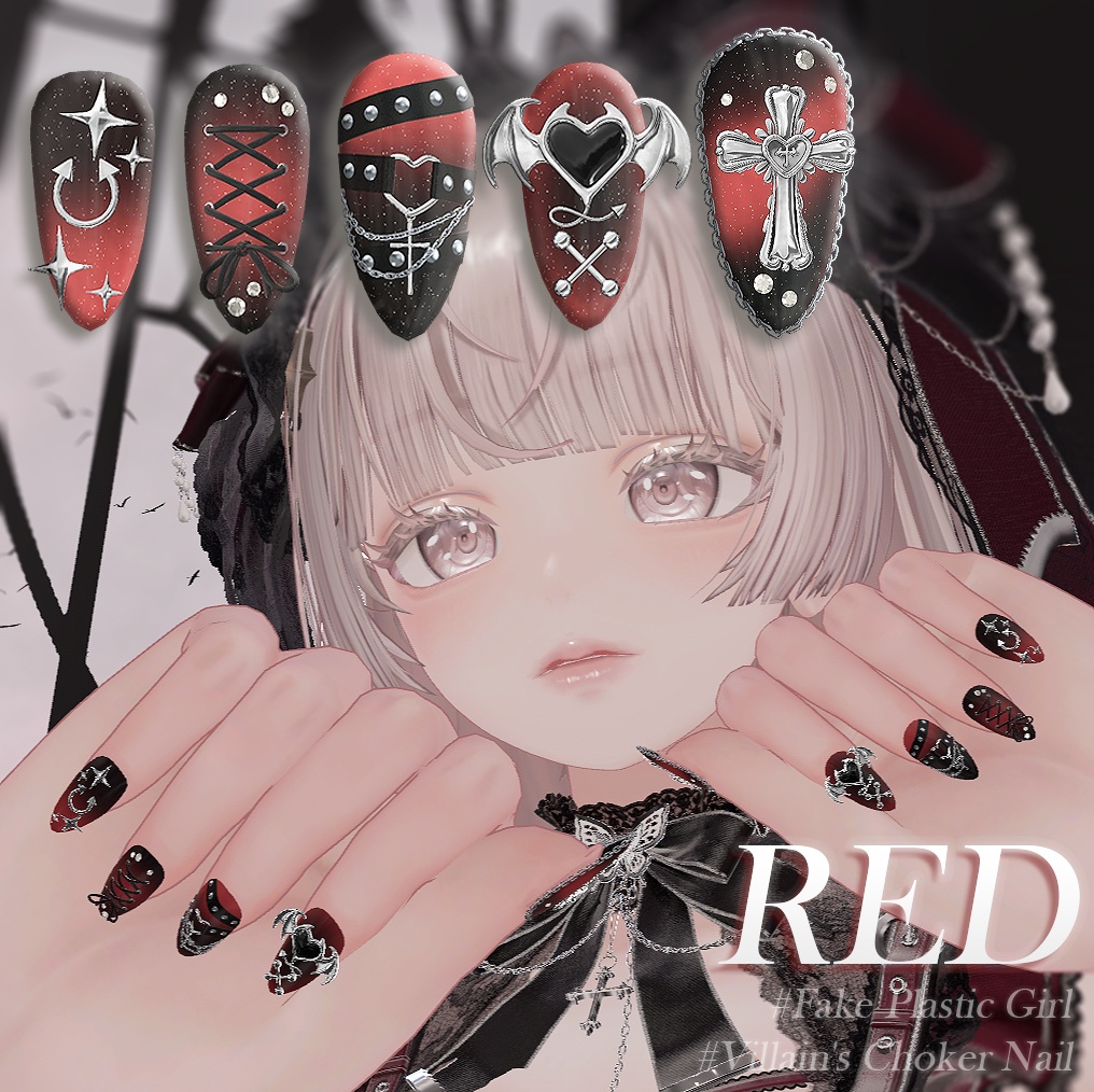 【Villain's Choker Nail】😈