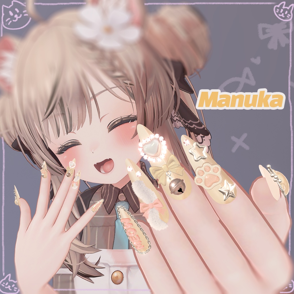 🔥🔥50%SALE🔥🔥【NeKoNya Nail】🐈