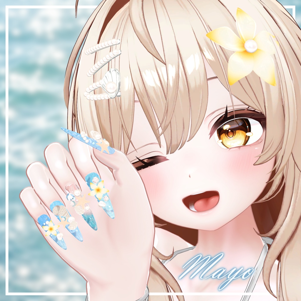 🔥🔥🔥50%HOT SALE🔥🔥🔥【Summer Sea Pearl Nail & Hair Pin】🏖️