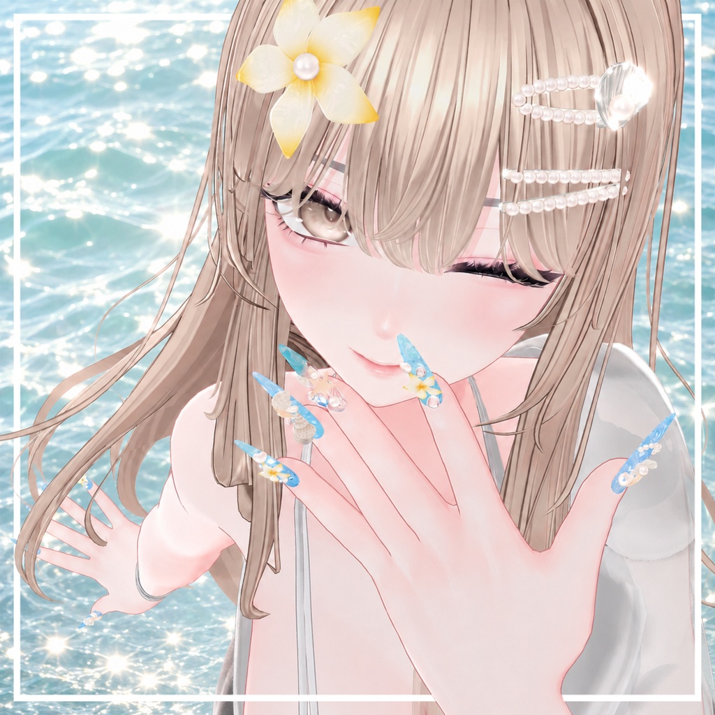 🔥🔥🔥50%HOT SALE🔥🔥🔥【Summer Sea Pearl Nail & Hair Pin】🏖️