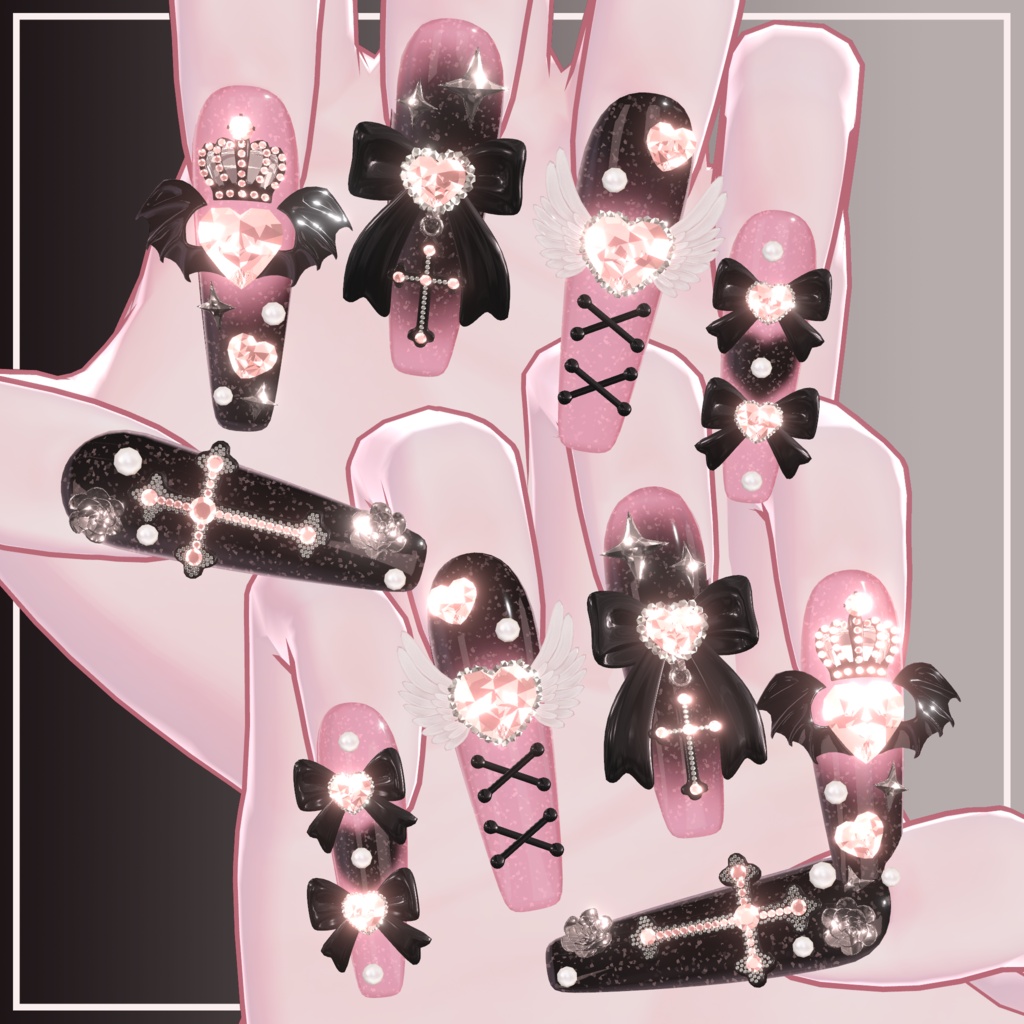 ð¥ð¥ð¥50%HOT SALEð¥ð¥ð¥ãDevil&Angel Nailãðð