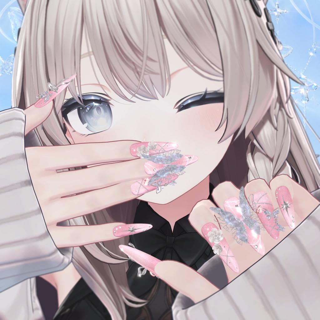 🔥🔥🔥50%HOTSALE🔥🔥🔥【HoneyButterFly Nail】🦋