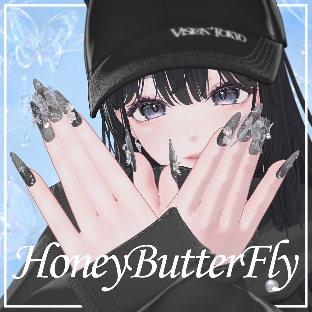 🔥🔥🔥50%HOT SALE🔥🔥🔥【HoneyButterFly Nail】🦋
