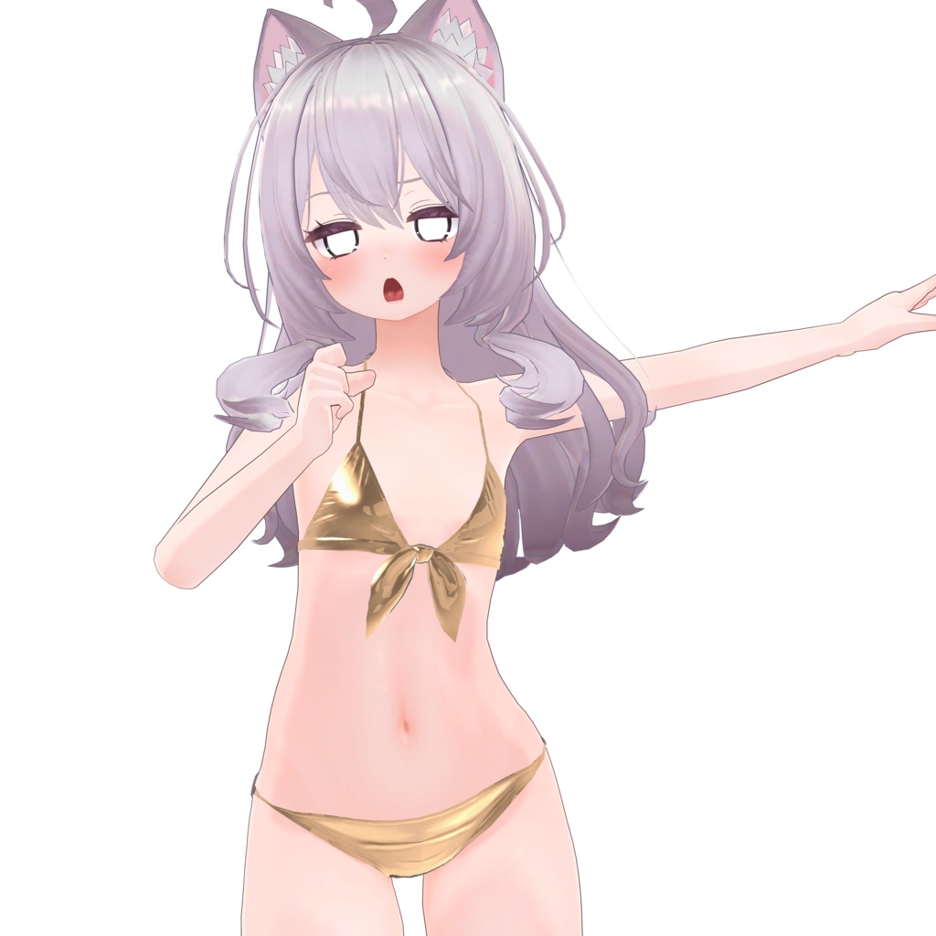 めいゆん用水玉水着