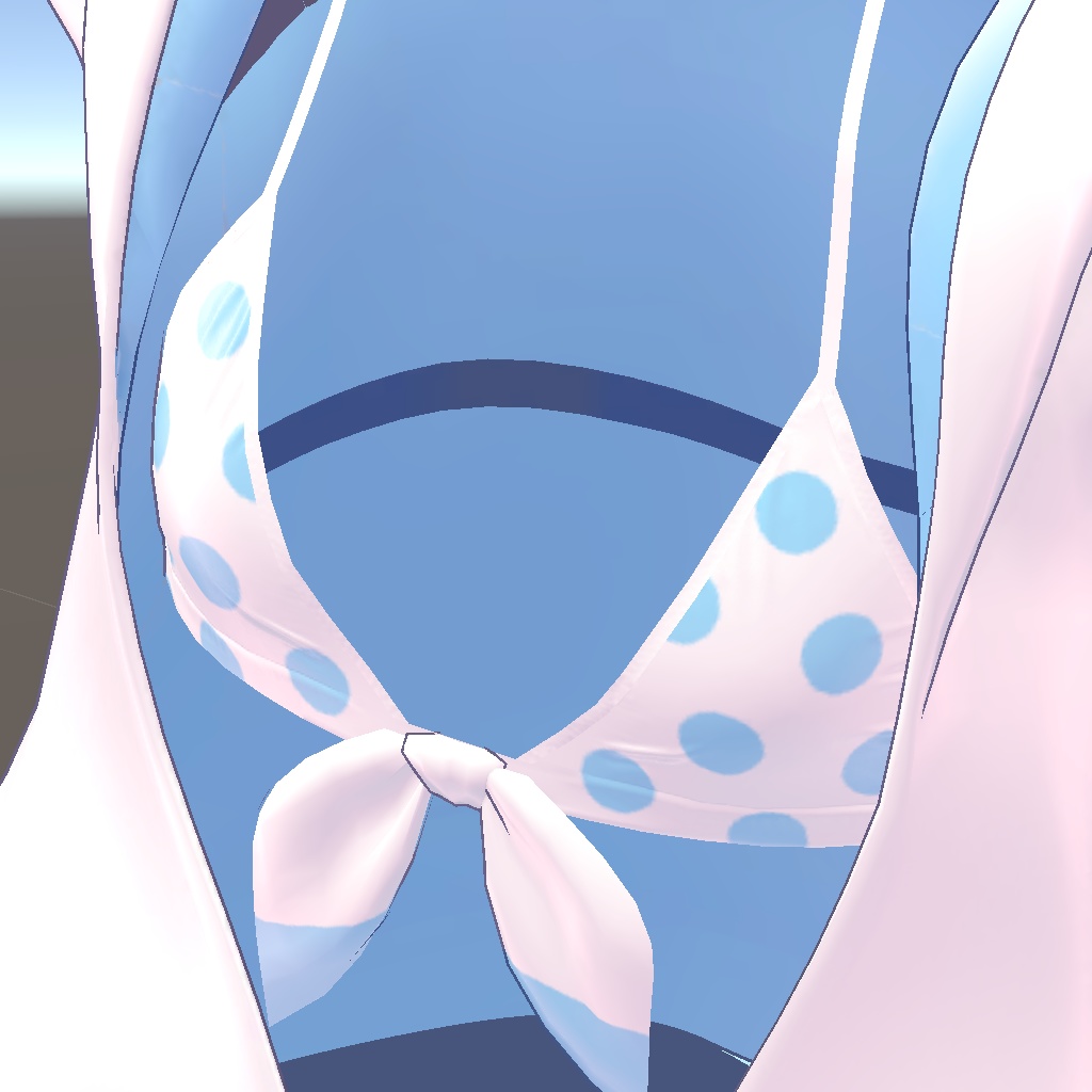 めいゆん用水玉水着