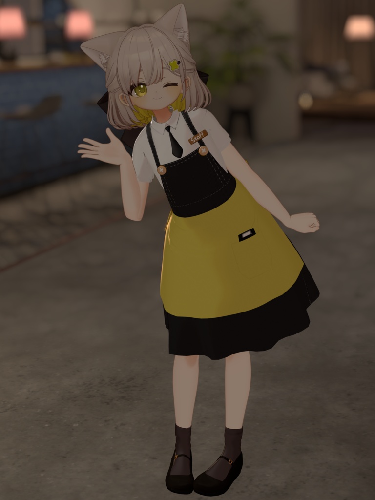 レイヤードエプロン