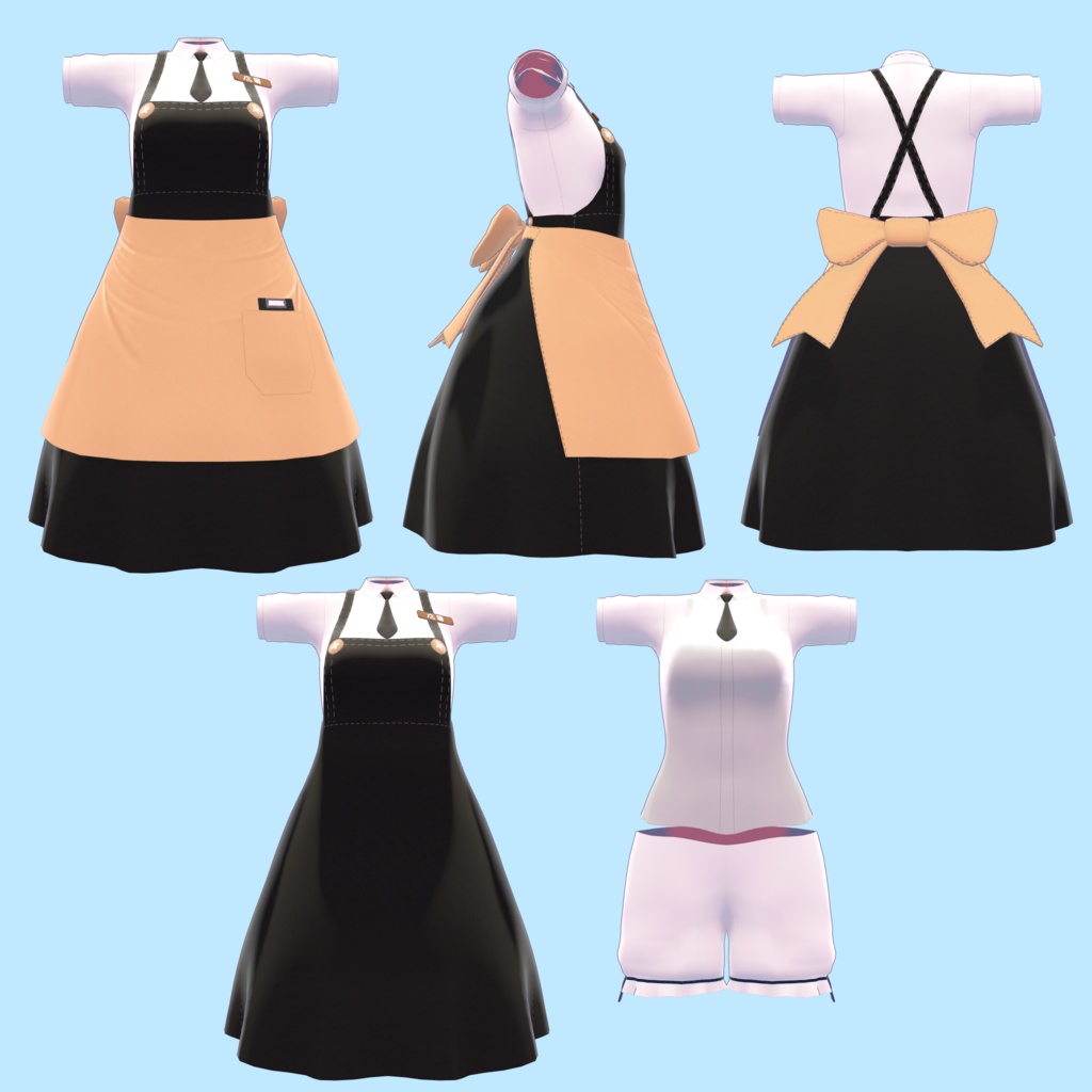 レイヤードエプロン