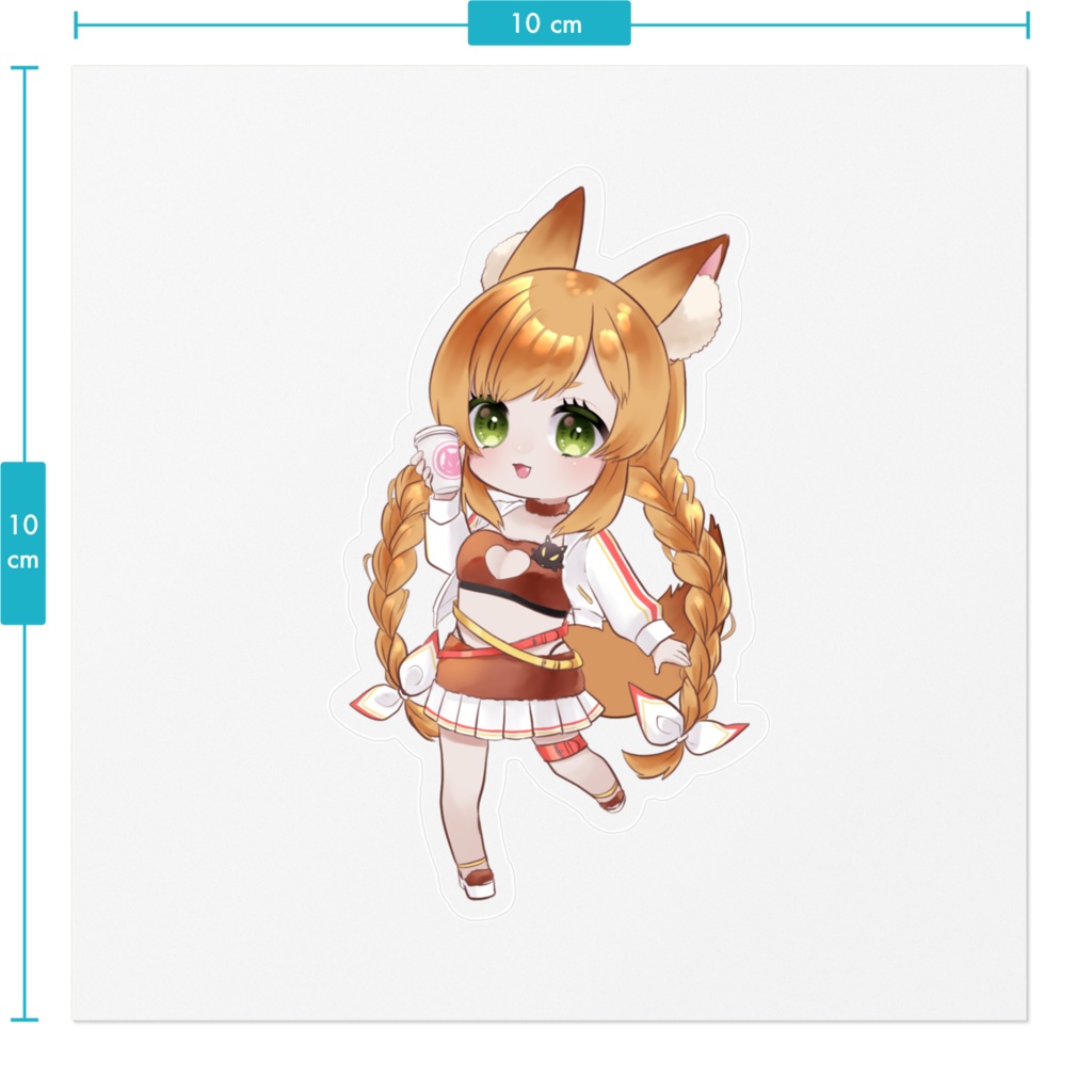 ちびなつめステッカー