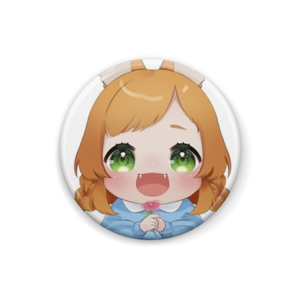 支援用 缶バッチ