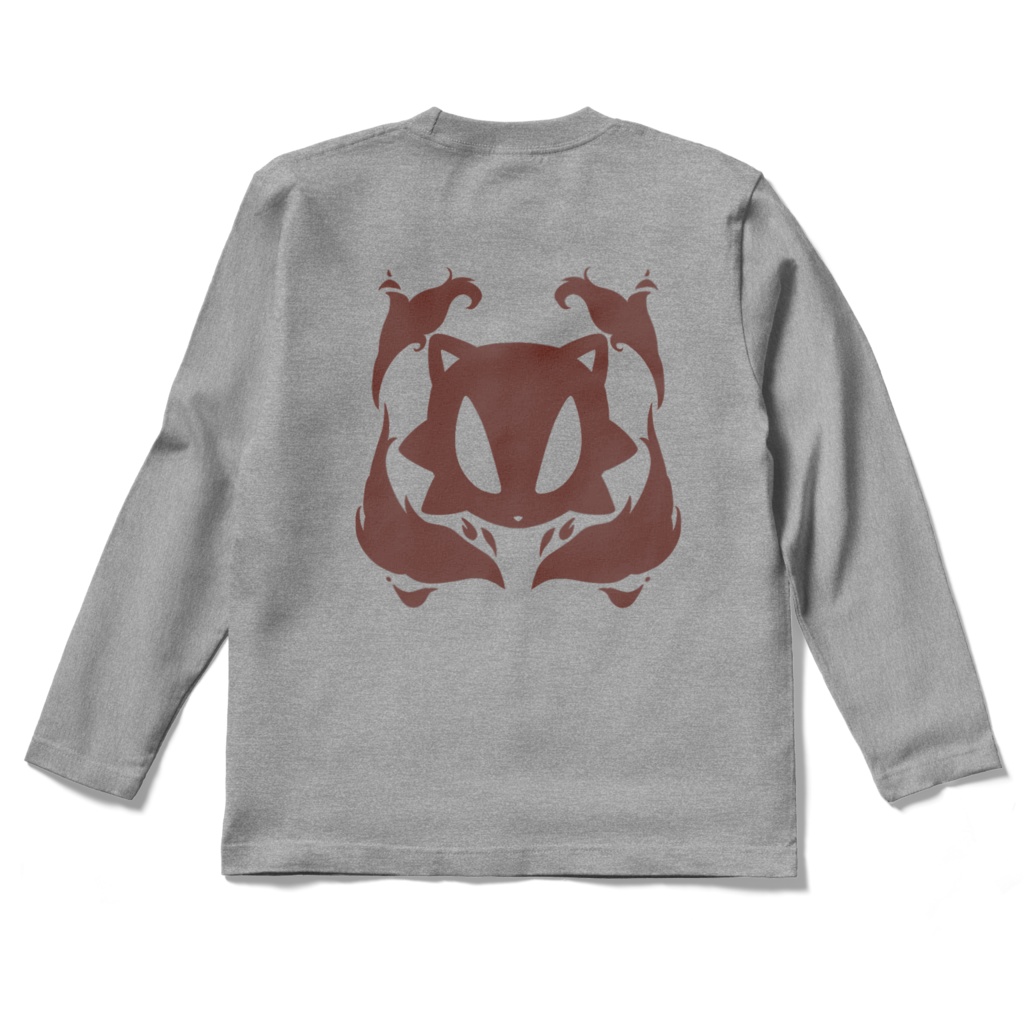 バックプリントロングTシャツ