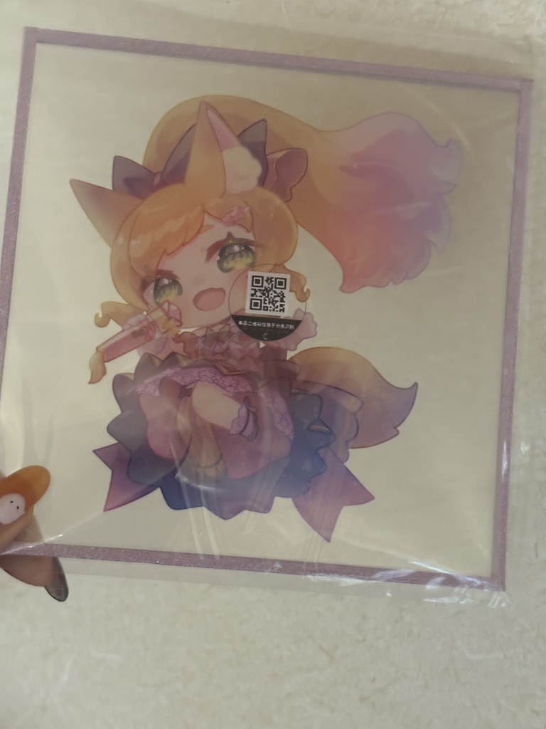 【11/8ぶいかふぇ】手紙なしアクリル色紙